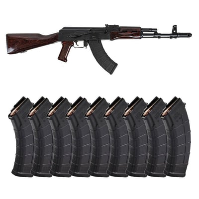 PSA AK-103 Premium Forged Classic Rifle With Cleaning Rod, Plum Gloss With 10 Magazines - $999.99 + Free Shipping 