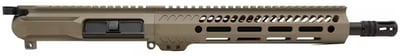 10.5" Slick Side Billet .223 Wylde Nitride Pistol M-LOK Complete Upper - FDE - $249.95 