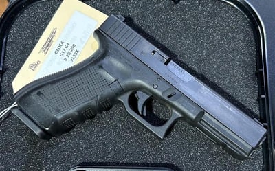 USED Glock G17 Gen4 9mm 4.5" barrel 17 Rnds - $419.99
