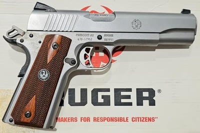 Ruger SR1911 Standard .45 ACP 5" barrel 8 Rnds USED - $599.99