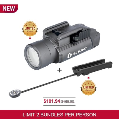 Sale Is Now LIVE! - Olight USA PL-Pro Gunmetal Grey Bundle - $101.94 + FREE Olight USA i3E EOS (auto added to cart) (Free S/H over $49)