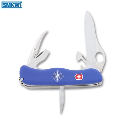 Victorinox Skipper Pro Stainless Steel Blade Blue Polymer Handle - $92.99 (Free S/H over $75, excl. ammo)