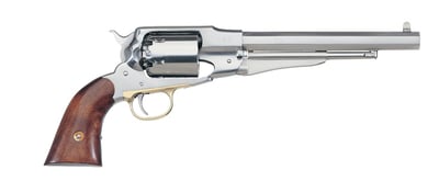 UBERTI 1858 New Army 44 Caliber 8" 6rd - Stainless - FACTORY BLEM - $370.99 (FREE Shipping on Firearms)