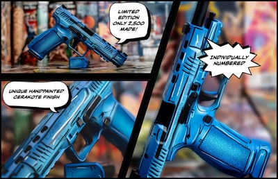Canik Signature Series Mete SFX Sketch, Semi-auto, 9mm, 5.2" BBL, 20+1 Rounds - $854.99 (Free Shipping over $99)