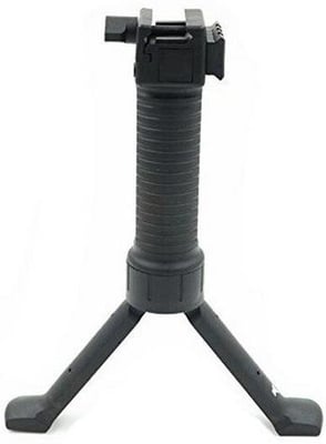 Vertical Grip with an Integrated Quick-Deploy Bipod - $16.95 