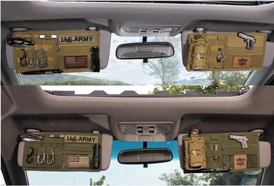 Wynex Molle Visor Panel Organizer (Khaki, Army Green) - $13.43 (coupon price) + FREE Shipping