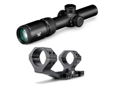 Vortex Crossfire HD 1-4x24mm SFP HD Riflescope & Vortex Cantilever Mount - $179.99 