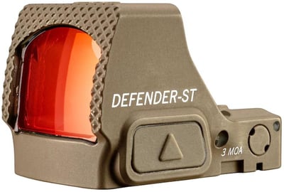 Vortex Defender-ST 3 MOA Red Dot Sight - Tan - $219.95 