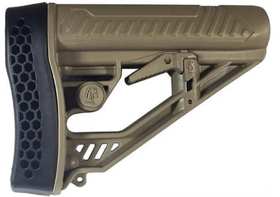 Adaptive Tactical EX Performance Adjustable M4-Style Stock for AR15/AR10 Carbines, FDE - $44.99 (Free S/H over $49 + Get 2% back from your order in OP Bucks)