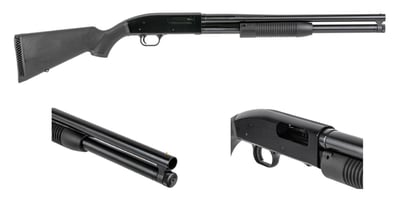 Mossberg Maverick 88 Security Pump Action 12 Ga 3" Chamber 20" Barrel 8 Rounds - $224.99  (Free S/H over $49)