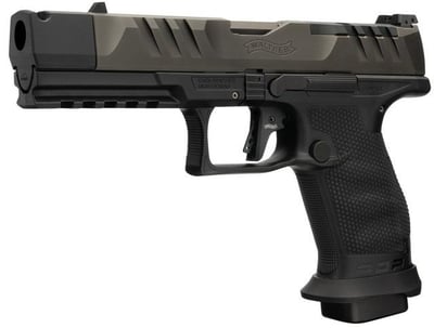 Walther PDP Pro-X 9mm, 4.6" Threaded Barrel, Black, PMM Compensator, 10rd - $799.19 (Email Price) (Free S/H on Firearms)