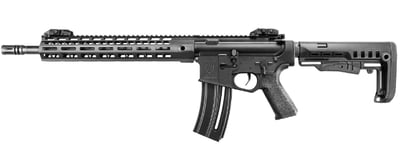 Walther Hammerli Tac R1 22 LR Rifle, 16.1" Barrel, 20rd, M-LOK, Ambidextrous, Adjustable Stock, Black - $375 