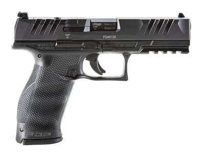 Walther PDP Full-Size, 9mm, 4.5" Barrel, 2- 18rd Magazines, Optics Ready, Pistol - $499.99 (Email Price)
