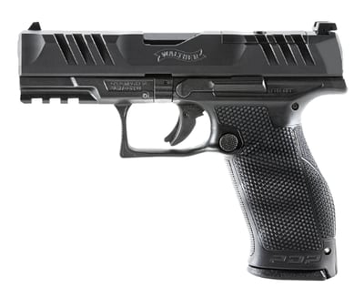 Walther PDP Full-Size LE 9mm 4" 18rd Semi-Auto Pistol, Optic Ready, Black - $534.49 