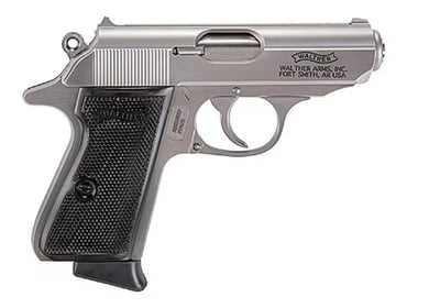 Walther PPK/S .32 ACP 3.3" Barrel 7rd Stainless - $599.99 (Free S/H on Firearms)