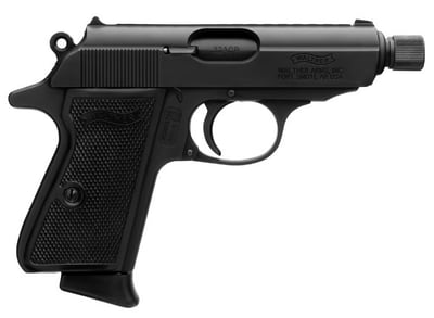 Walther PPK Subcompact .32 ACP 3.3" Threaded Barrel 6 Rounds 2 Mags Black - $1099.99 
