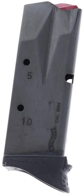Walther PPQ M2 SC 9mm 10-Round Blued Steel Magazine With Finger Rest - $12.49 