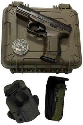 Walther P99AS Final Edition OD Green 9mm 4" Barrel 15-Rounds w/ Commemorative Coin - $599.99 