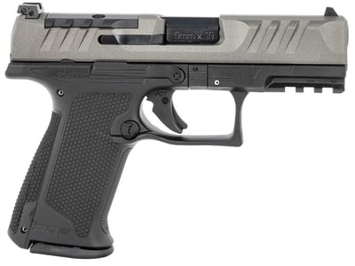 Walther PDP F-Series Black/Grey 9mm 4" Barrel 15-Rounds Optics Ready - $471.39 