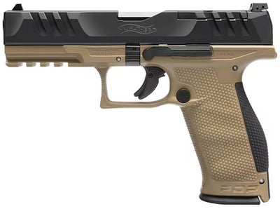 Walther PDP Full Size or 5" FDE Frame 10RD 9mm - $509.99 (FREE Shipping over $250, Firearms $13.95 Flat S/H)