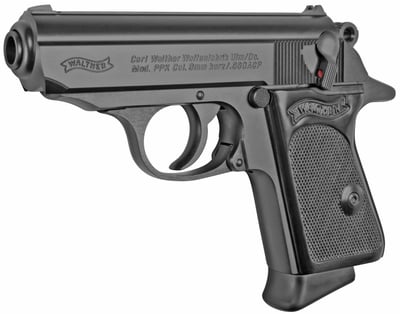 Walther Arms 4796002 PPK 380 ACP 3.30" 6+1 Black Black Polymer Grip - $717.87 (E-Mail Price) 