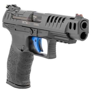 Walther PPQ M2 Q5 Match 9mm 5" Barrel 15-Rounds Fiber Optic Front Sight - $659.99 (Email Price) 