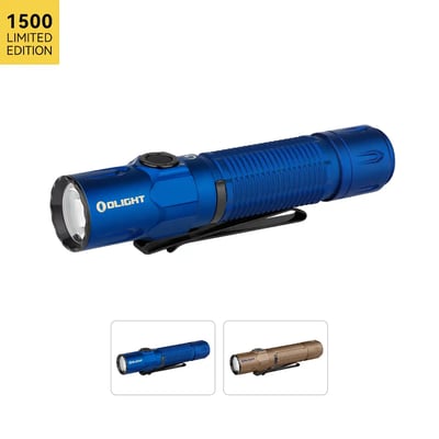 Olight USA Warrior 3S Titanium Tactical Flashlight Water / Earth - $143.95 w/code "GUNDEALS" (Free S/H over $49)