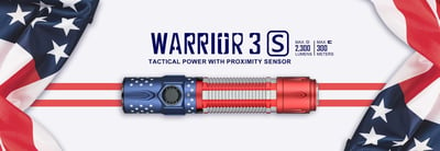 Olight Warrior 3S Stars & Stripes Edition + Drever OD Green + Drever Handle Stars & Stripes - $148.15 (Free S/H over $49)