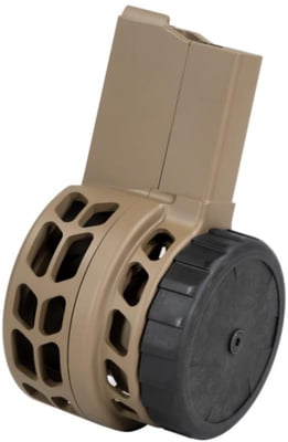 Warrior Systems AR-15 5.56x45mm 10 Round Drum Magazine - FDE - W15AFDE10 - $169 (FREE Shipping over $50)