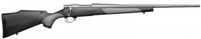 Weatherby Vanguard Weatherguard Bold Action Rifle Black 6.5 Creedmoor 24-inch 5rd with Gray Inserts - $574.99 