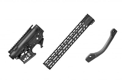 Weathered Grey Rifle Builder Set- W/ Skeletonized Lower - $379