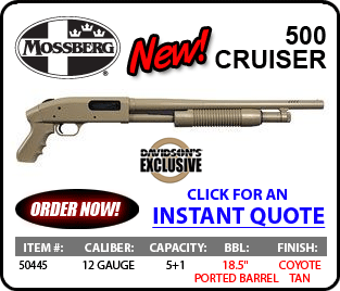 Model 500 Cruiser 12 GA Coyote Tan Synthetic Pistol Grip Only - from $312 + tax