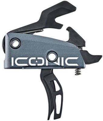 Rise Armament Iconic Dual-Blade Two Stage Trigger GREY - $199.95 (Add To Cart)