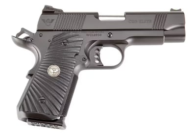 Wilson Combat CQB Elite 1911 Compact Pistol 9mm 4" 10rd Black – Open Box - $3035.01 + Free Shipping (Free Shipping on $100+ Orders)