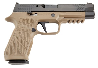 Wilson Combat P320 Tan 9mm 4.7" Barrel 17-Rds Fiber Optic Front Sight - $939.99 (Grab a Quote)
