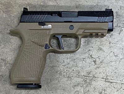 Wilson Combat WCP320C 9mm 3.9" 17rd Tan Action Tuned Straight Trigger Sig 320 Carry - $1189 