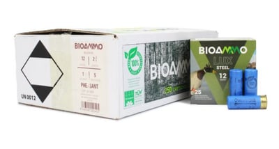 Winchester BioAmmo Lux Steel 12 Gauge 2.75" 1 oz 5 Shot 25 Rounds 250-Round Case After Code: 5PTODAY - $73.62