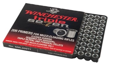 Winchester Triple 7 #209 Muzzle Loading Primers 100/Box - $12.99 