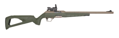Winchester Wildcat SR Rifle 22 LR. 16.5" Barrel 10rd Tan/ODG with Reflex Sight - $271.12 