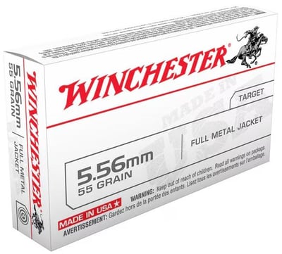 Winchester White Box USA 5.56x45mm NATO 55-Gr. FMJ - $454.99 + Free Shipping w/ Code: FS061925 (Free Shipping on $100+ Orders)