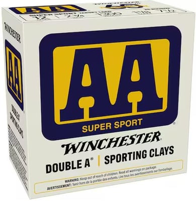 Winchester AA 60th Anniversary Super Sport Sporting Clays 12 Ga 250 Rnds - $107.84 (Free Shipping on $100+ Orders)