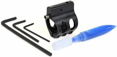 Wojtek Weaponry AR-15 Low Profile Arkto Click-Adjustable Solid Gas Black .750 - $59.95 