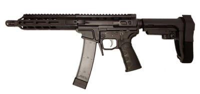Wraithworks WARSCORP9 9mm 8.5" Barrel 32rd AR Pistol, 7" M-LOK Rail, SBA3 Brace, Black - $905.25 (Free S/H on Firearms)