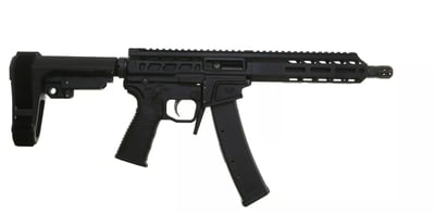 Wraithworks WARSCORP9 Side-charging AR Pistol Black 9mm 8.5" Barrel 7" M-LOK Rail Accepts Scorpion Mags 35rd SBA3 Brace - $869.99 (S/H $19.99 Firearms, $9.99 Accessories)