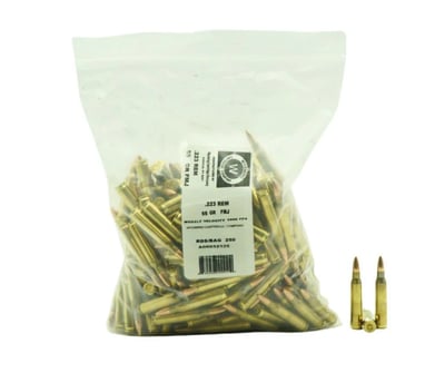 Wyoming Cartridge Co. 223 Rem 55 Grain FMJ 100 Rounds - $100