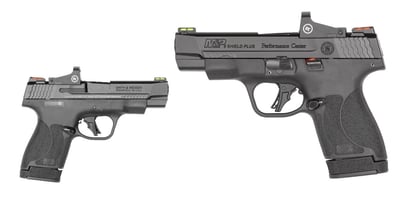 Smith & Wesson M&P 9 Shield plus 9mm W/Red Dot NTS 4" - $744.99 after code "15off150" (Free S/H over $99)