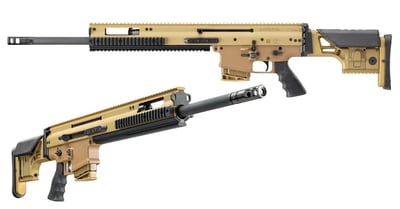 FN SCAR 20S 6.5 Creedmoor 20" Barrel 10+1 FDE 38-100543 - $3999 (Free S/H on Firearms)