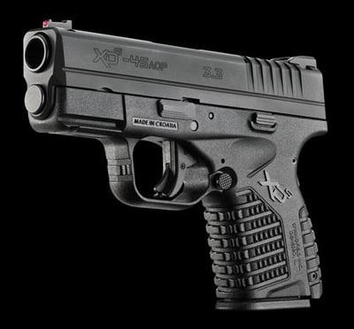 Family Firearms | Springfield XDS .45ACP 3.3" BLK 5RD - $569