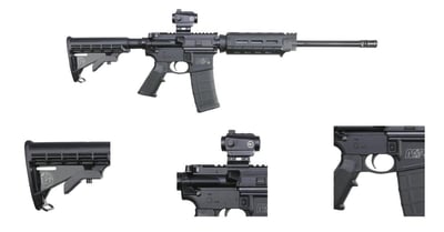 SMITH & WESSON MP15 SPORT II OR 5.56 16" BLACK 30RD MAGPUL MOE - $748.99 (Free S/H on Firearms)