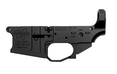 Mega Arms AR-15 Mega Billet Lower Receiver 5.56mm NATO Black - $159.99 shipped after code "M3P"